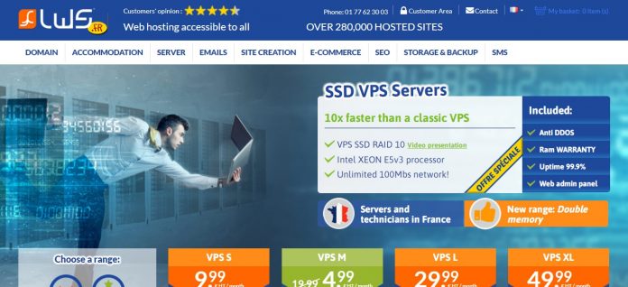 Lws.fr Web Hosting Review: 10x Faster Than a Classic VPS