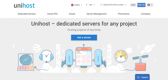 Unihost.com Web Hosting Review: Dedicated Servers For Any Project.