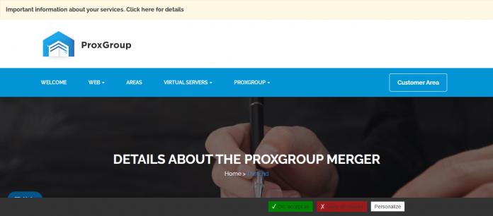 Proxgroup.fr Web Hosting Review: Reached The End Of Adventure.