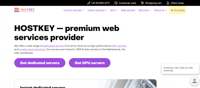 Hostkey.com Web Hosting Review: Premium Web Services Provider.