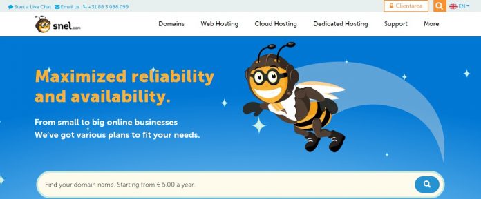 Snel.com Web Hosting Review: Maximized Reliability And Availability..