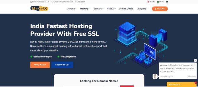 Mewnix.com Web Hosting Review: India Fastest Hosting Provider With Free SSL
