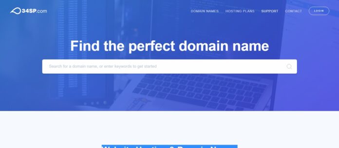 34sp Web Hosting Review: Find the Perfect Domain Name