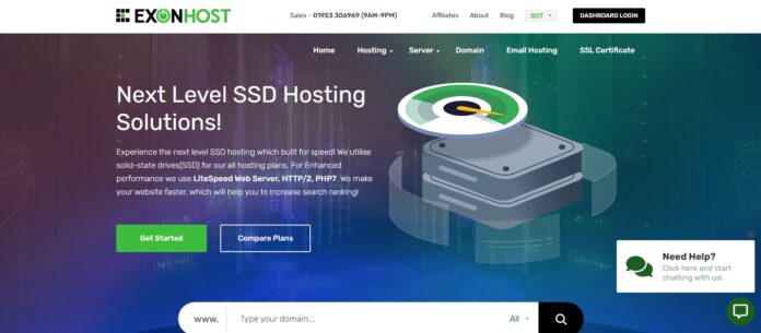 Exonhost Web Hosting Review: Next Level SSD Hosting Solutions!