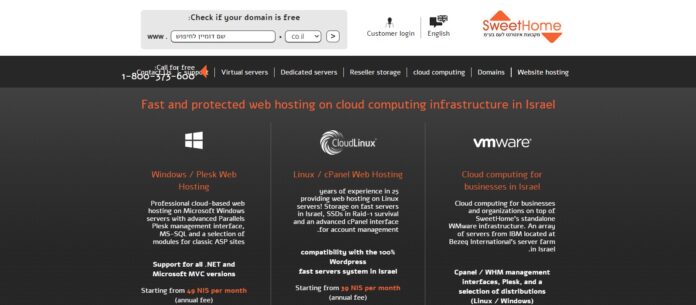 Sweet Home Web Hosting Review: Fast and Protected web Hosting