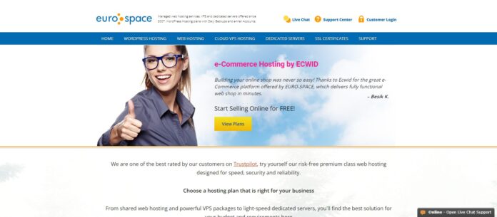 Euro-space Web Hosting Review: The Perfect Web Hosting Solution