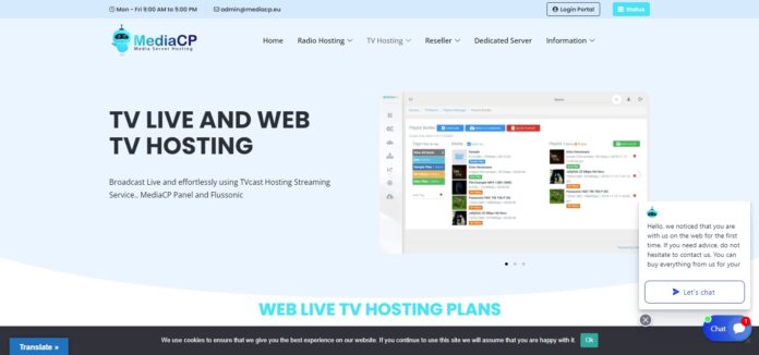 Mediacp Web Hosting Review: Broadcast Live and Effortlessly