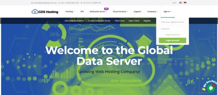 Global Data Server Web Hosting Review: Growing Web Hosting Company!
