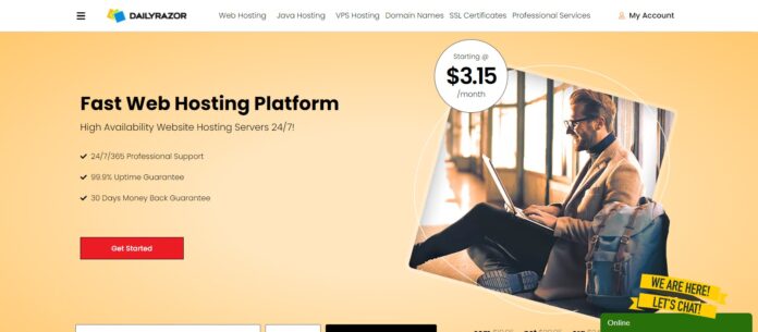 Dailyrazor.com Web Hosting Review: Fast Web Hosting Platform