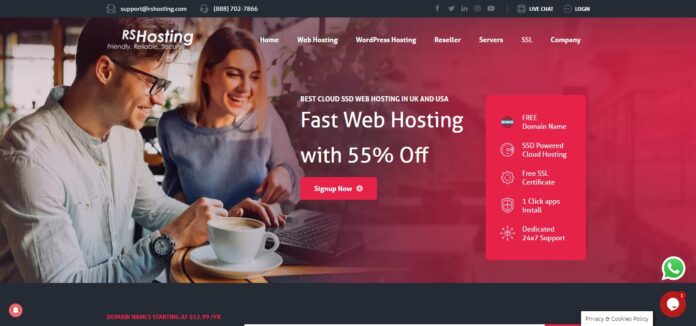 Rshosting.com Web Hosting Review: Fast Web Hosting with 55% Off