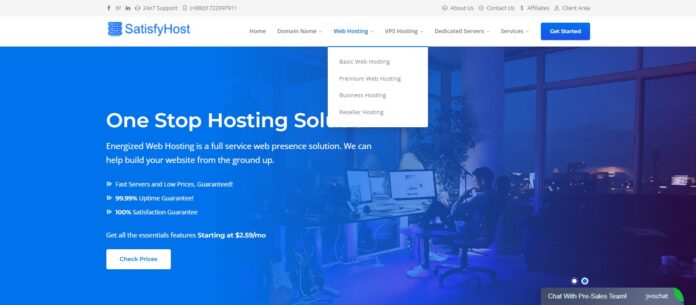 Satisfyhost Web Hosting Review: They Wide Range of Plans