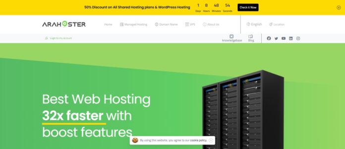 Arahoster Web Hosting Review: Faster Performance Than Tthers.