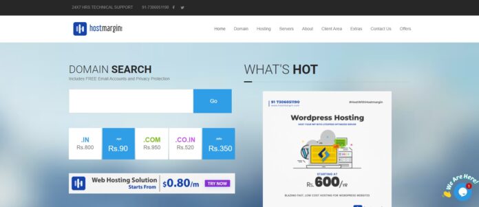 Hostmargin Web Hosting Review: Email Accounts and Privacy Protection
