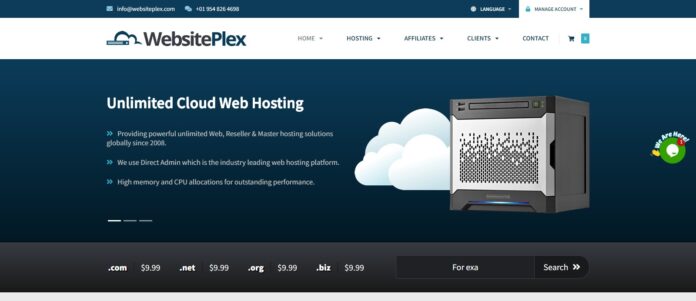 Websiteplex Web Hosting Review: Providing Powerful Unlimited Web, Reseller & Master