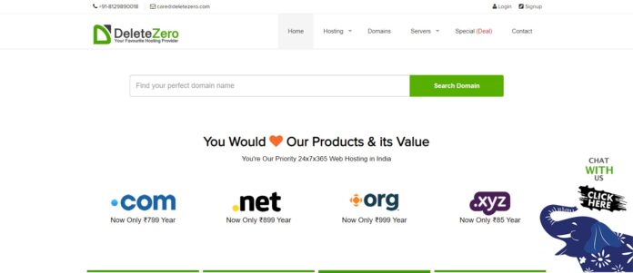 Deletezero Web Hosting Review: Priority 24x7x365 Web Hosting in India