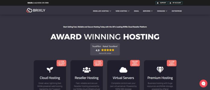 Brixly Web Hosting Review: Start Selling Fast, Reliable and Secure Hosting
