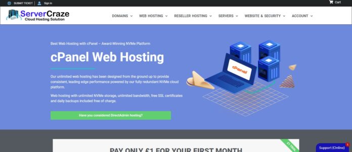 Servercraze Web Hosting Review: Award Winning Web Hosting
