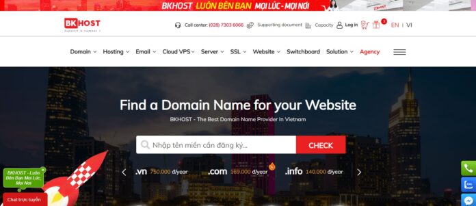 Bkhost Web Hosting Review: The Best Domain Name Provider In Vietnam