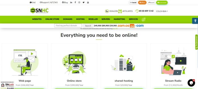 Smartnet Hosting Colombia Web Review: Everything you need to be online!