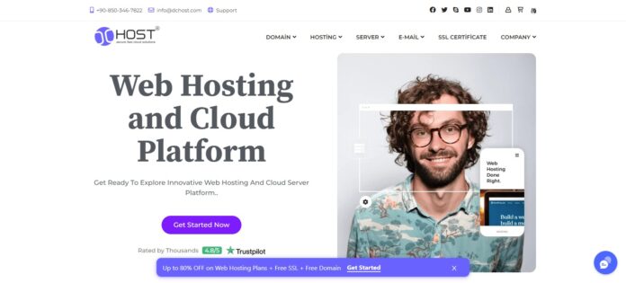 Dchost Web Hosting Review: Web Hosting and Cloud Platform