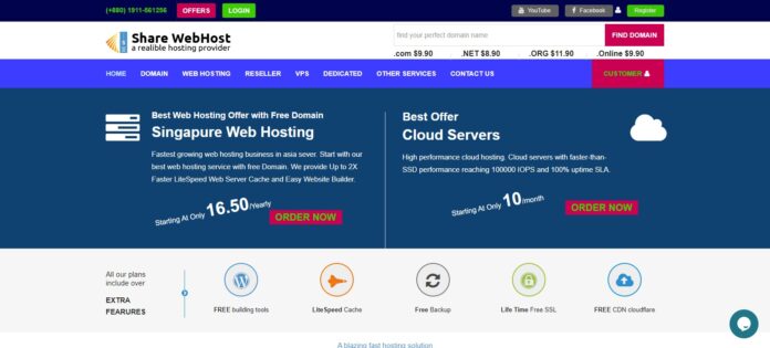 Sharewebhost Web Hosting Review: Easy Payment System