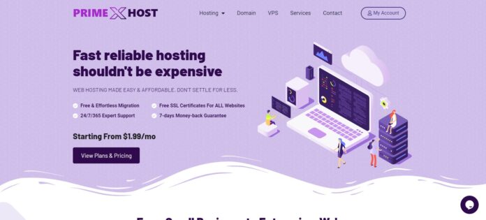 Primexhost Web Hosting Review: 99.99% Uptime Guarantee