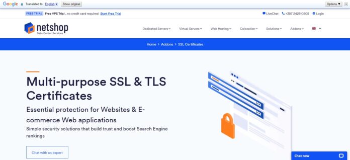Netshop-isp.com Web Hosting Review: Multi-purpose SSL & TLS Certificates