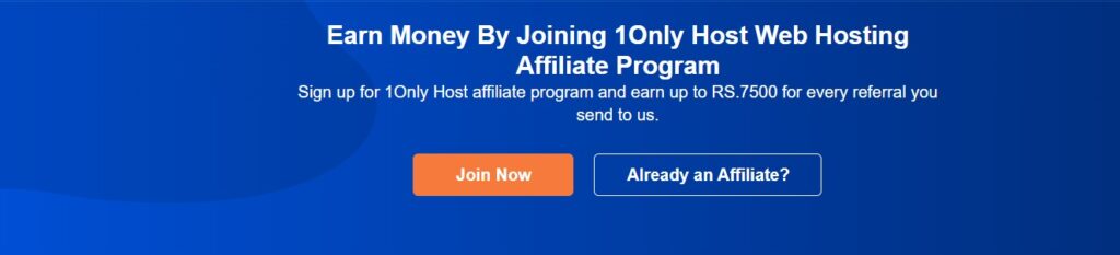 1onlyhost Web Hosting affiliate program